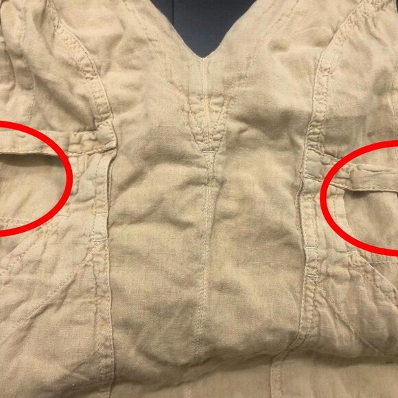 Free People Pretty Simple Utility One-Piece Jumpsuit Dress Wrap Solid XS 270115 - Picture 10 of 10